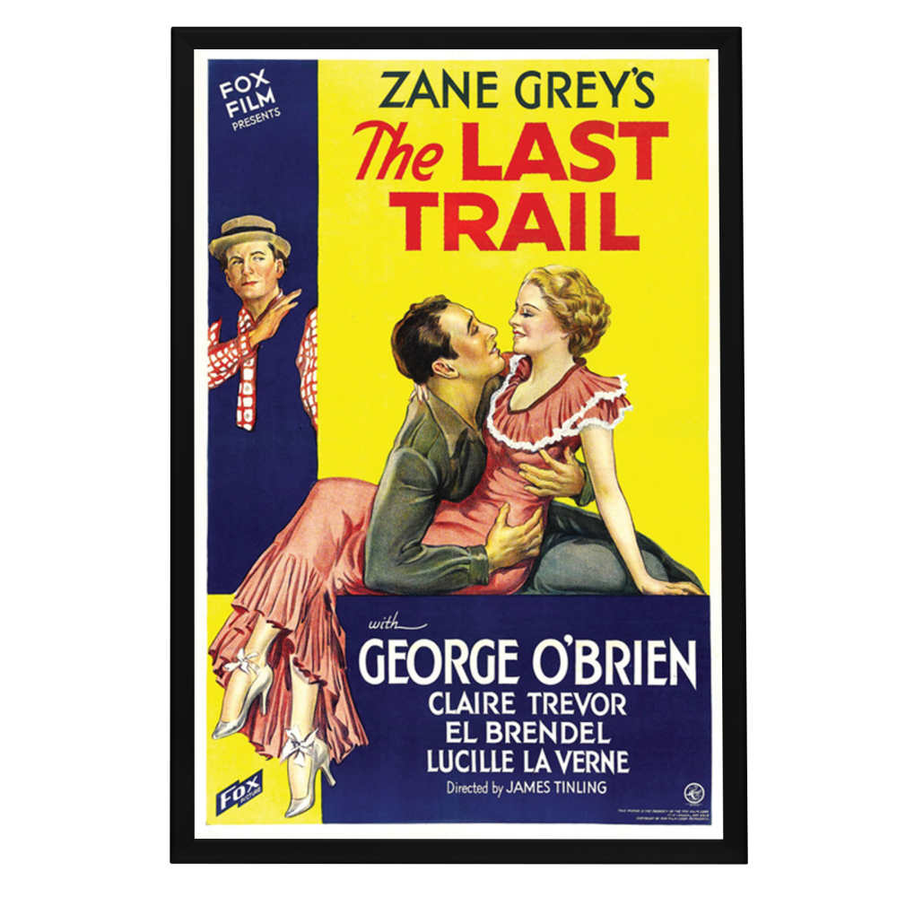 "Last Trail" (1933) Framed Movie Poster