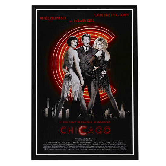 "Chicago" (2002) Framed Movie Poster