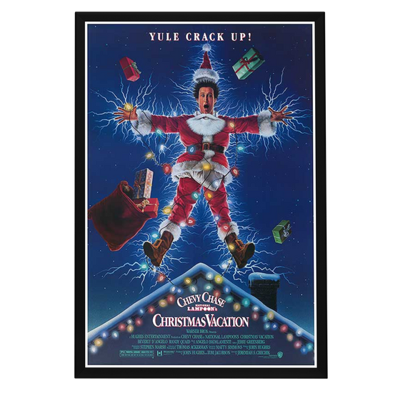 "National Lampoon's Christmas Vacation" (1989) Framed Movie Poster