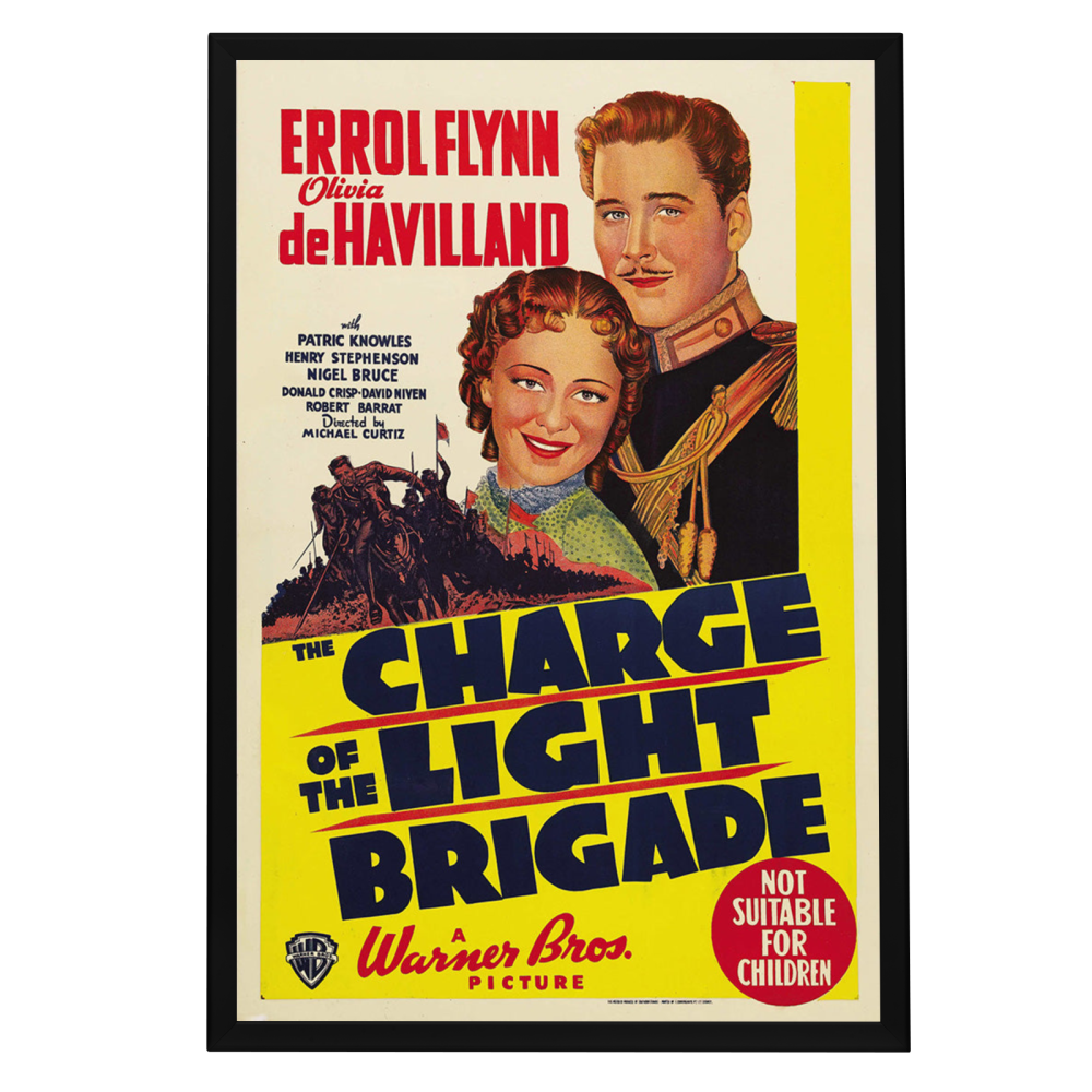 "Charge Of The Light Brigade" (1936) Framed Movie Poster