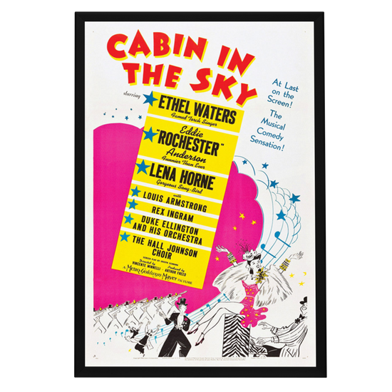 "Cabin In The Sky" (1943) Framed Movie Poster