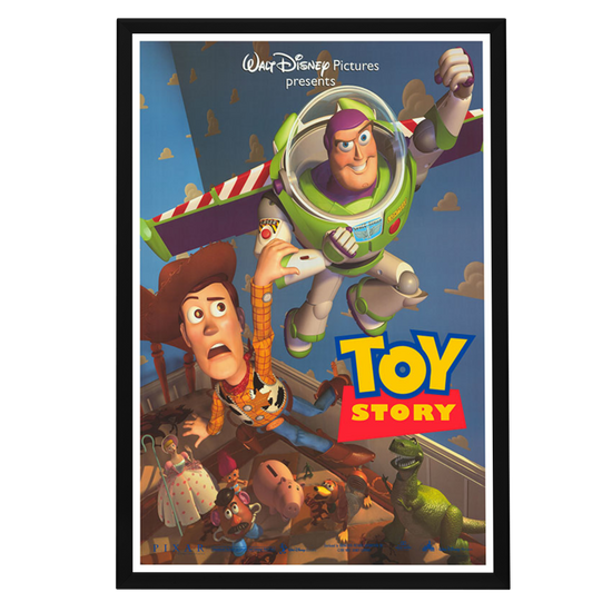 "Toy Story" (1995) Framed Movie Poster