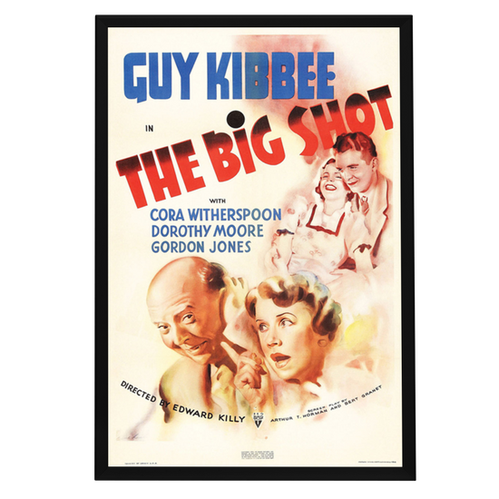 "Big Shot" (1937) Framed Movie Poster