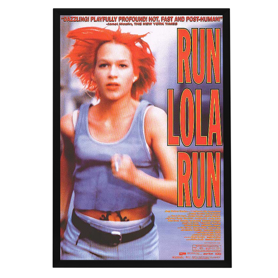 "Run Lola Run" (1999) Framed Movie Poster