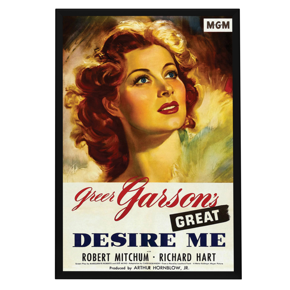 "Desire Me" (1947) Framed Movie Poster