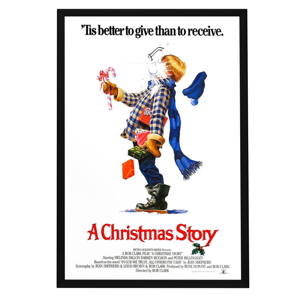 "Christmas Story" (1983) Framed Movie Poster