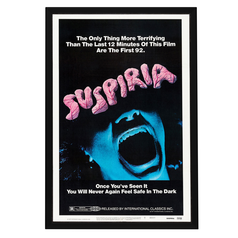 "Suspiria" (1977) Framed Movie Poster