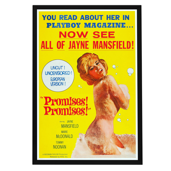 "Promises! Promises!" (1963) Framed Movie Poster