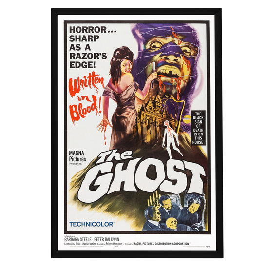 "Ghost" (1963) Framed Movie Poster