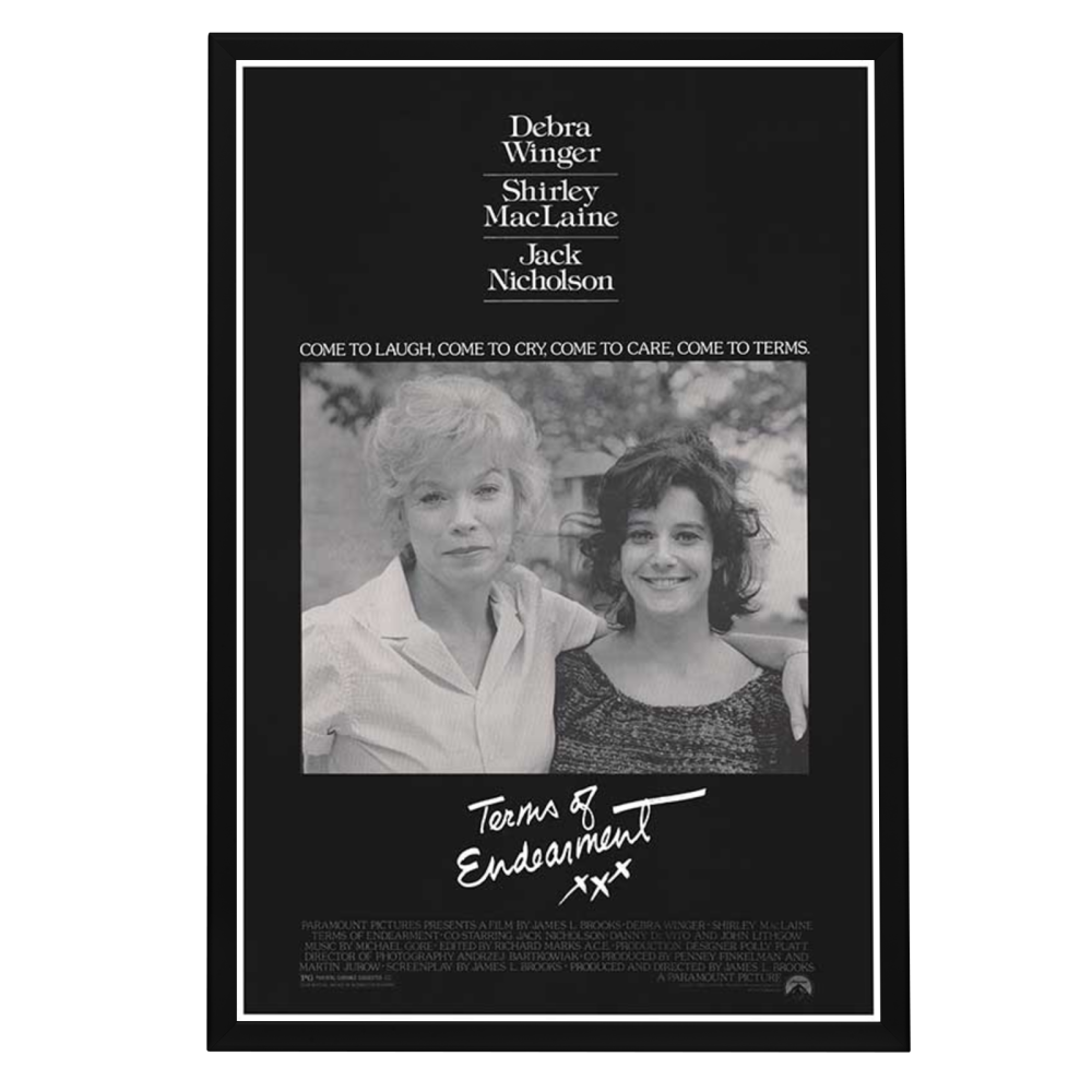 "Terms of Endearment" (1983) Framed Movie Poster