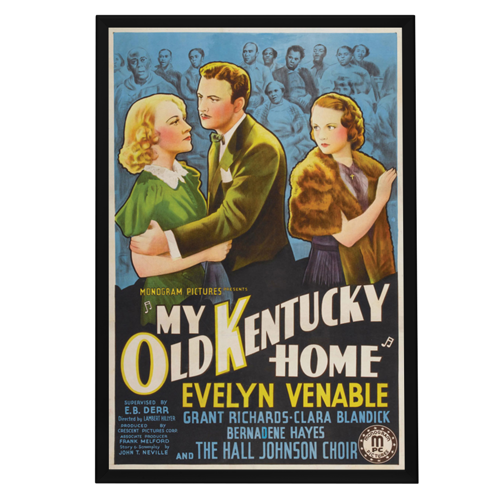 "My Old Kentucky Home" (1938) Framed Movie Poster