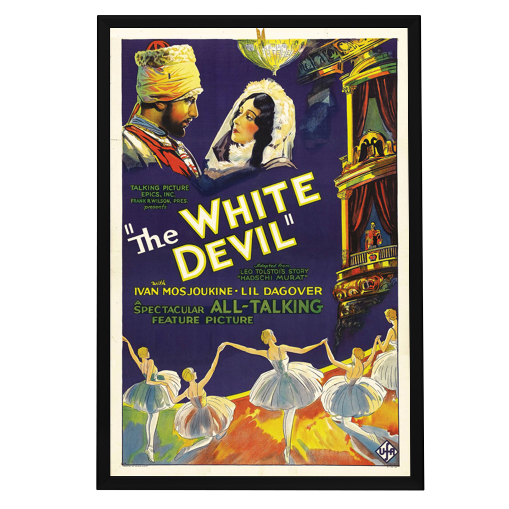 "White Devil" (1930) Framed Movie Poster