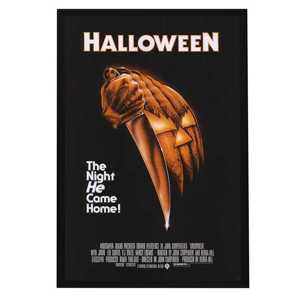 "Halloween" (1978) Framed Movie Poster