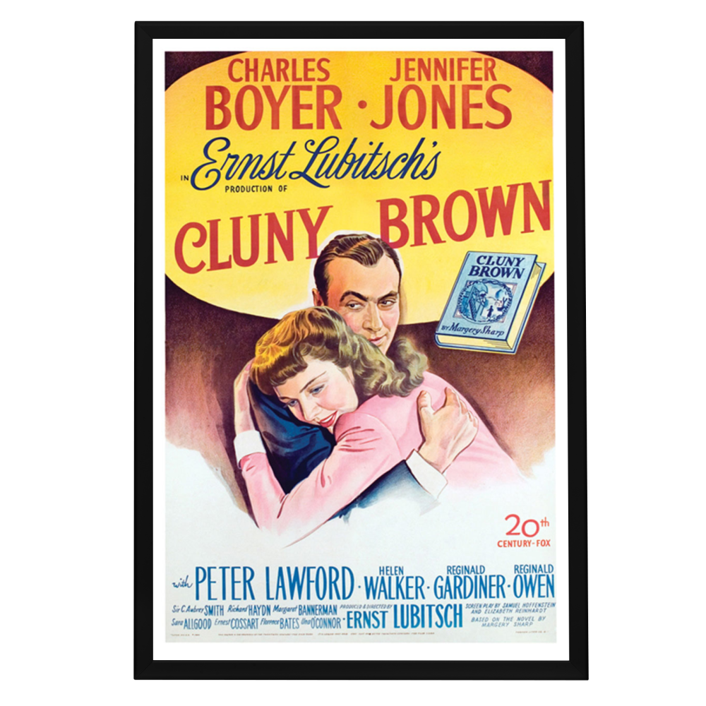 Load image into Gallery viewer, &amp;quot;Cluny Brown&amp;quot; (1946) Framed Movie Poster
