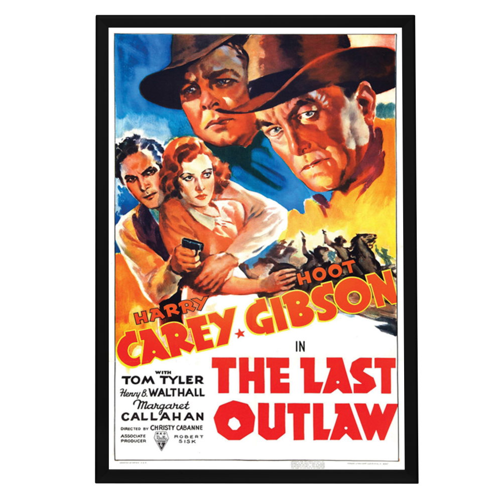 "Last Outlaw" (1936) Framed Movie Poster