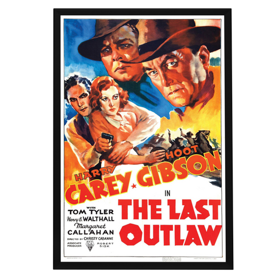 "Last Outlaw" (1936) Framed Movie Poster