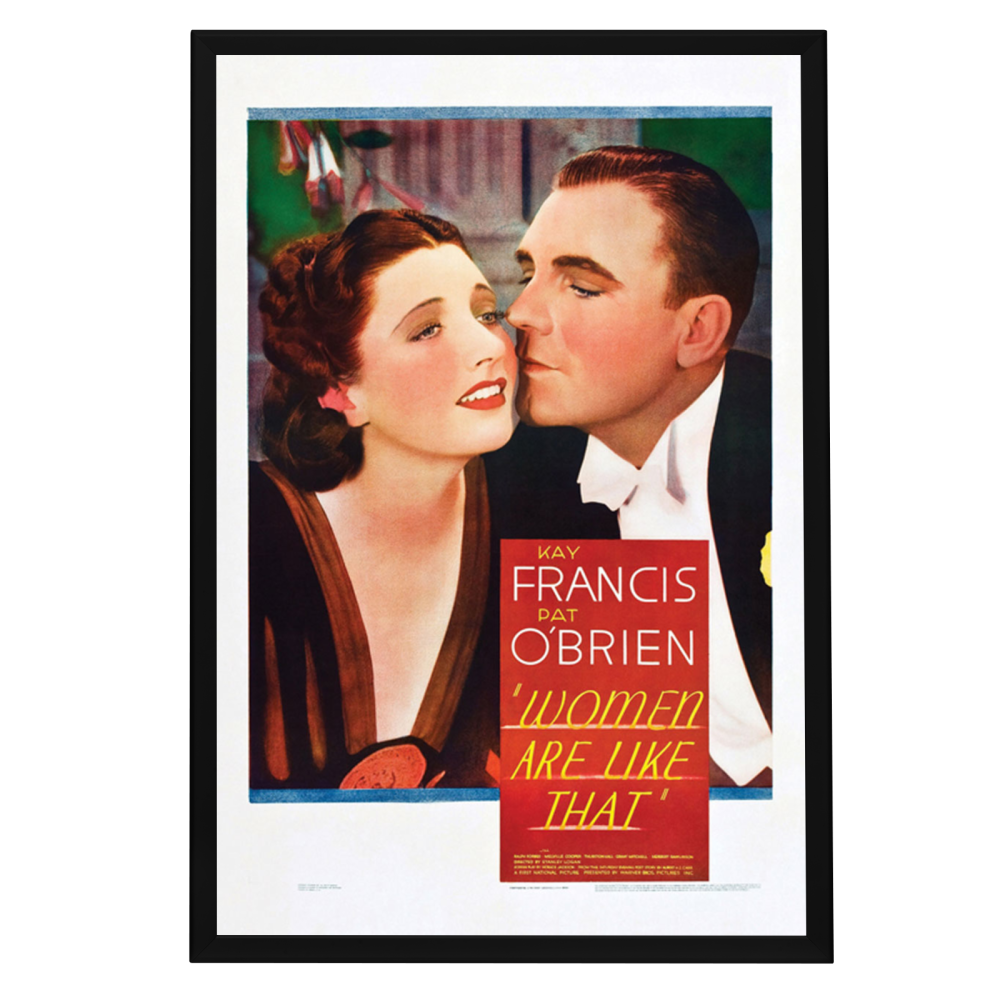 "Women Are Like That" (1938) Framed Movie Poster