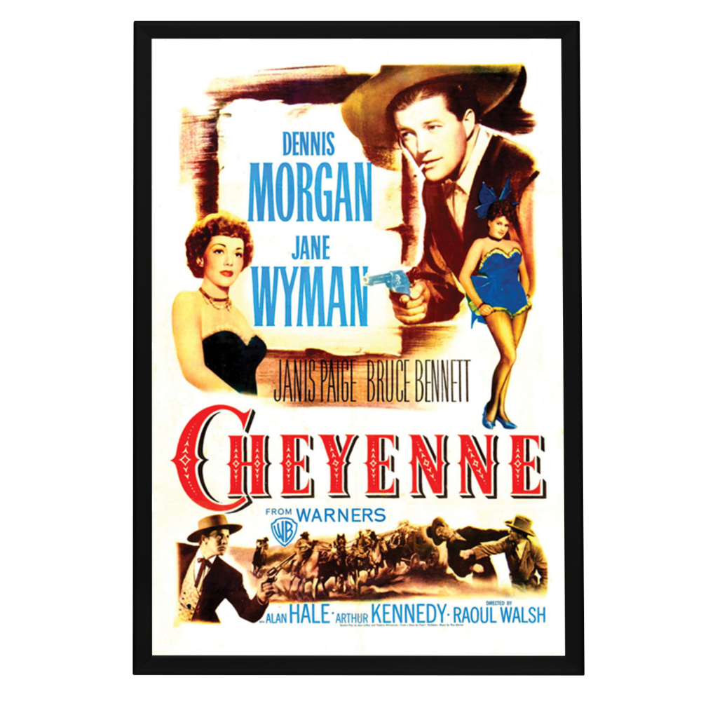 "Cheyenne" (1947) Framed Movie Poster