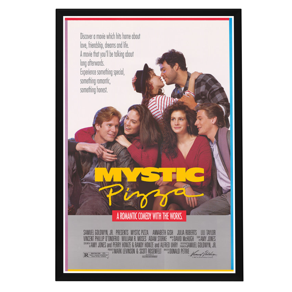 "Mystic Pizza" (1988) Framed Movie Poster