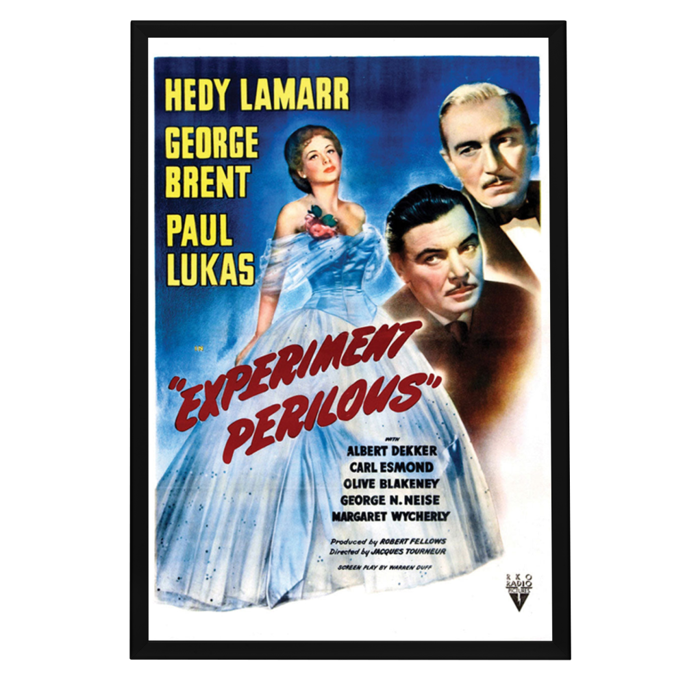 "Experiment Perilous" (1944) Framed Movie Poster