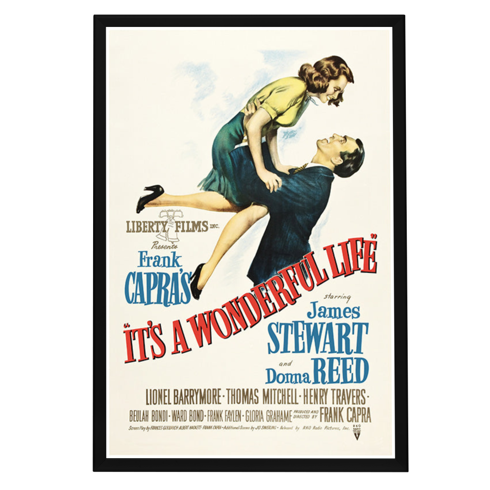 "It's a Wonderful Life" (1946) Framed Movie Poster