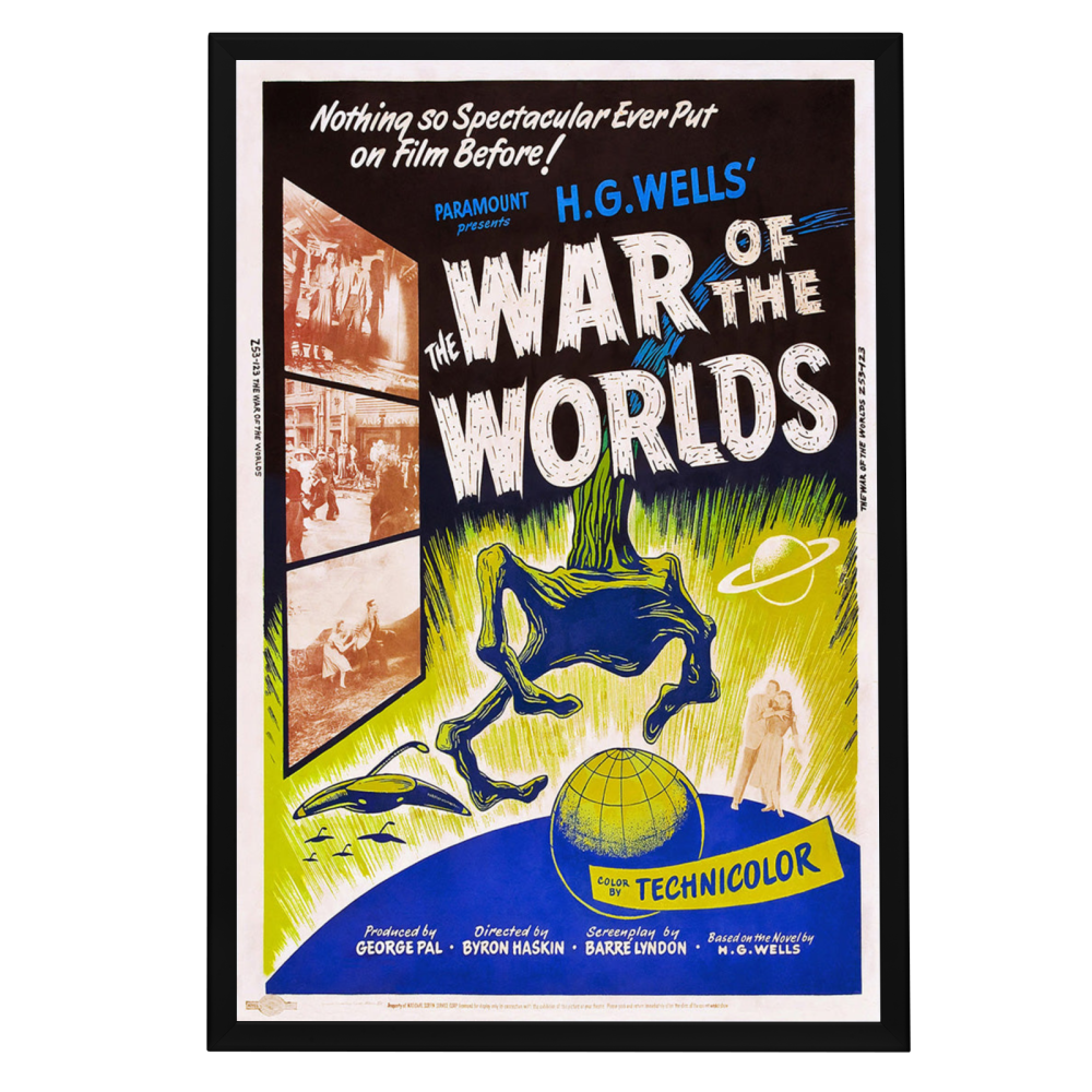 "War Of The Worlds" (1953) Framed Movie Poster