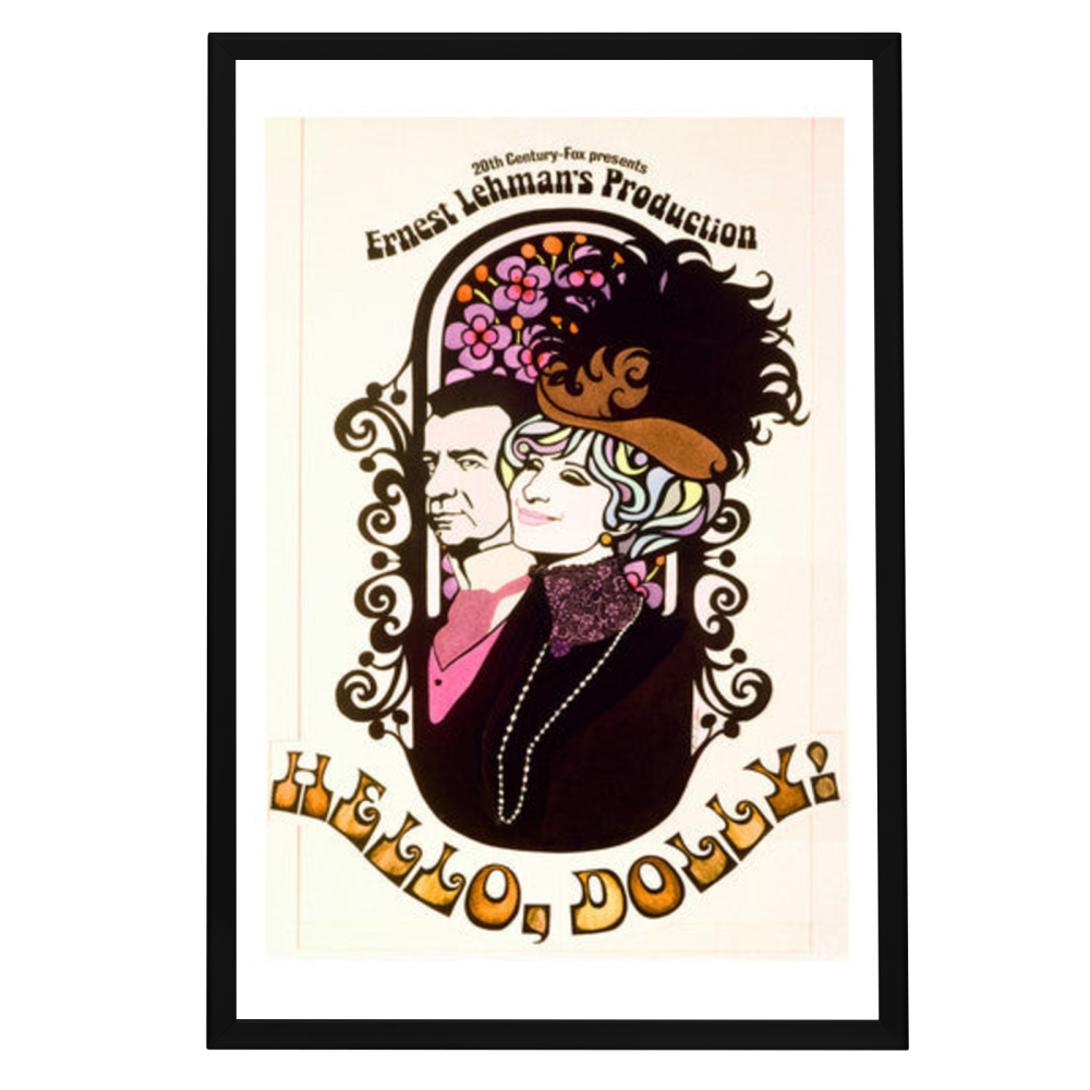 "Hello, Dolly!" (1969) Framed Movie Poster