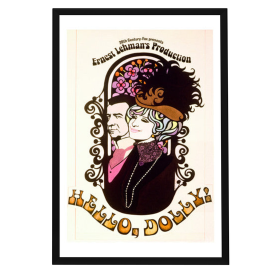 "Hello, Dolly!" (1969) Framed Movie Poster