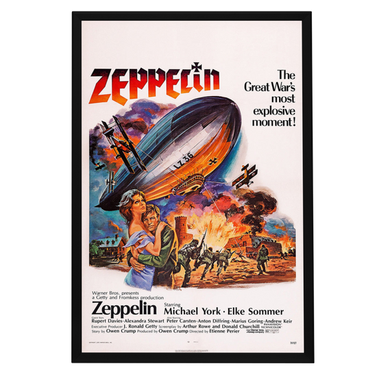 "Zeppelin" (1971) Framed Movie Poster