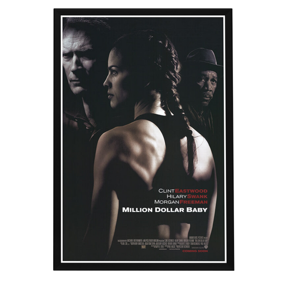 "Million Dollar Baby" (2004) Framed Movie Poster