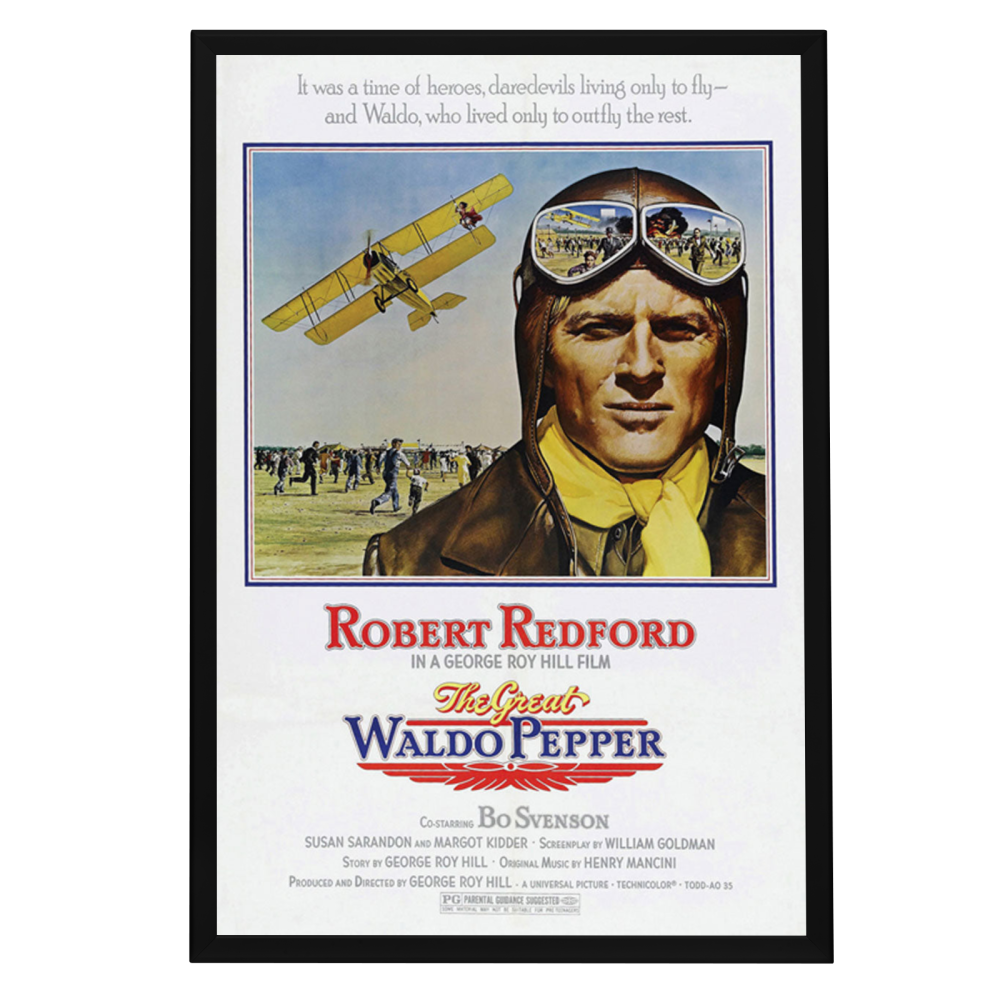 "Great Waldo Pepper" (1975) Framed Movie Poster