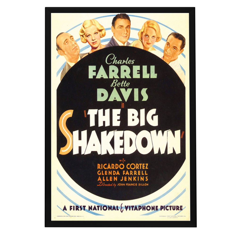 "Big Shakedown" (1934) Framed Movie Poster