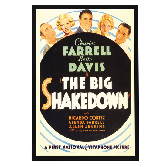 "Big Shakedown" (1934) Framed Movie Poster