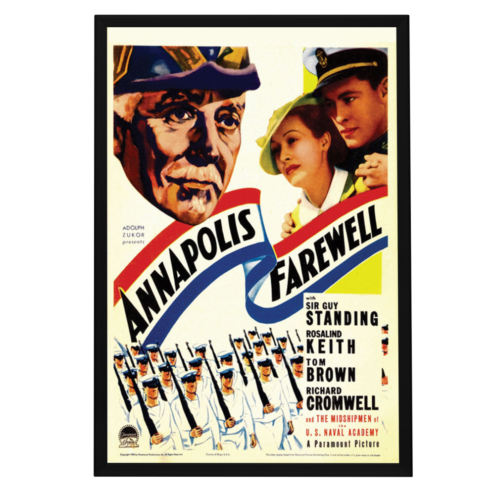 "Annapolis Farewell" (1935) Framed Movie Poster