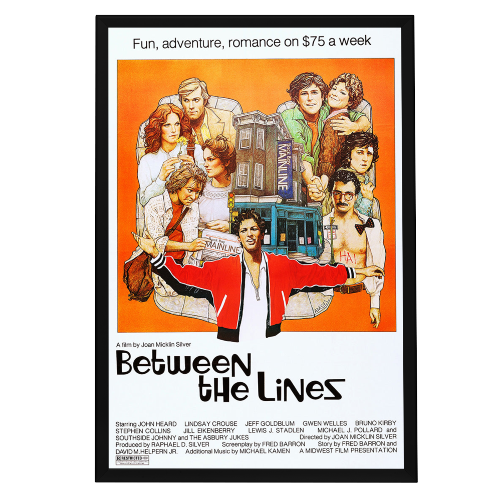 "Between The Lines" (1977) Framed Movie Poster