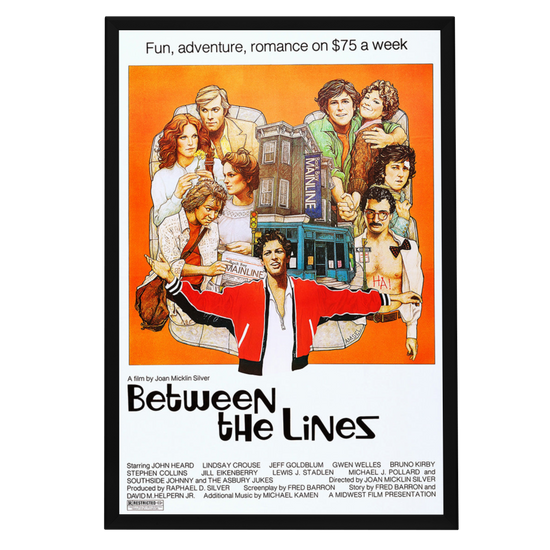 "Between The Lines" (1977) Framed Movie Poster