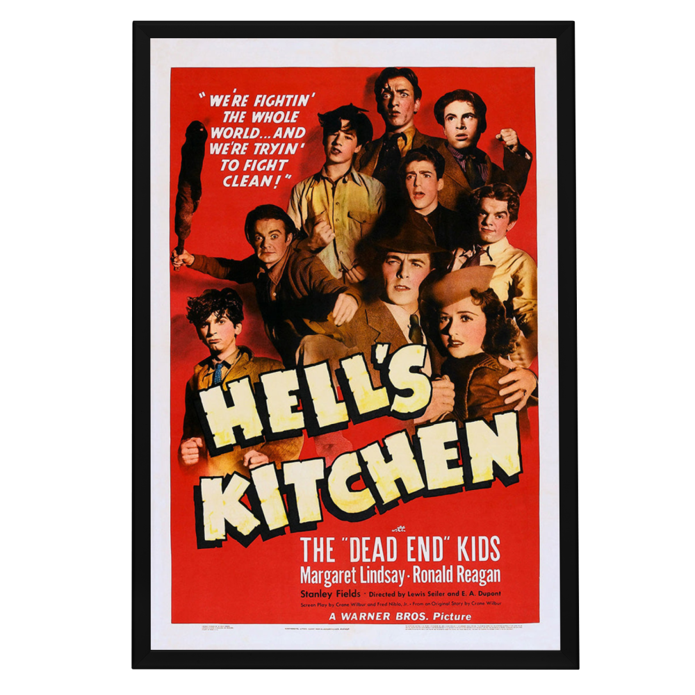 "Hell's Kitchen" (1939) Framed Movie Poster