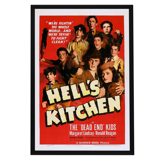 "Hell's Kitchen" (1939) Framed Movie Poster