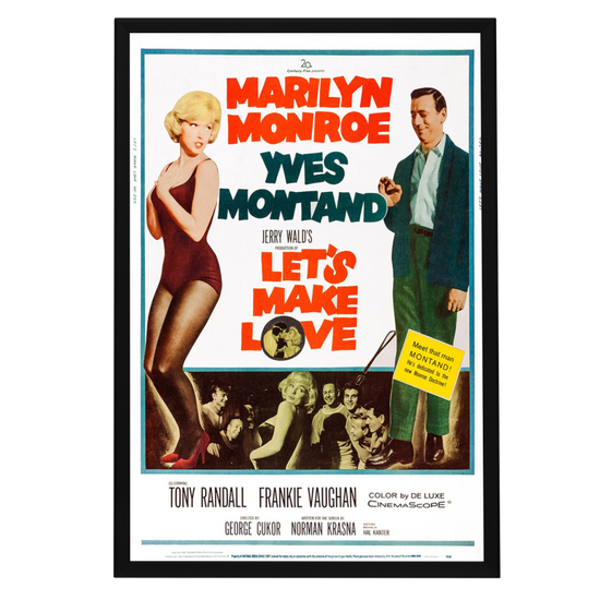 "Let's Make Love" (1960) Framed Movie Poster