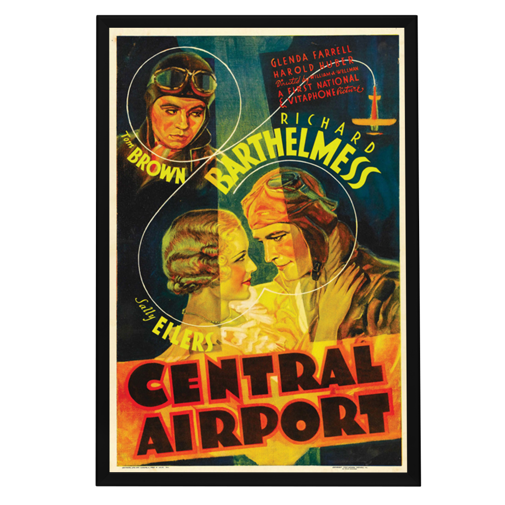 "Central Airport" (1933) Framed Movie Poster