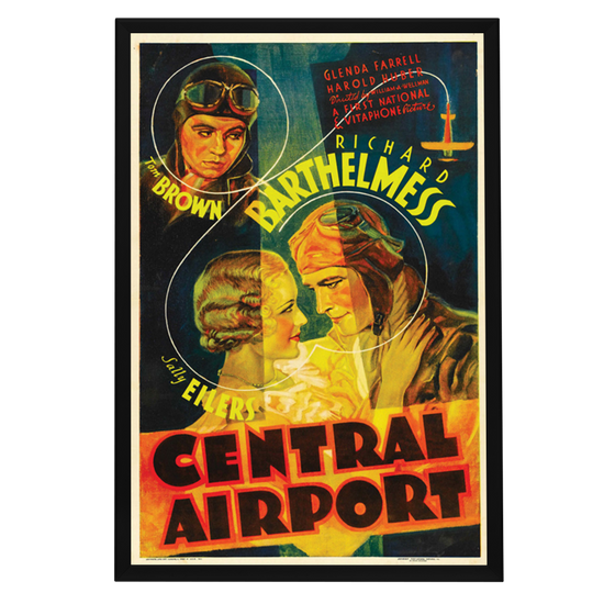 "Central Airport" (1933) Framed Movie Poster