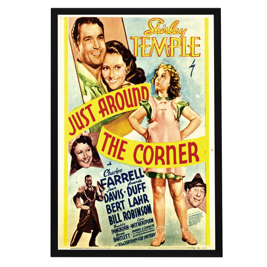 "Just Around The Corner" (1938) Framed Movie Poster