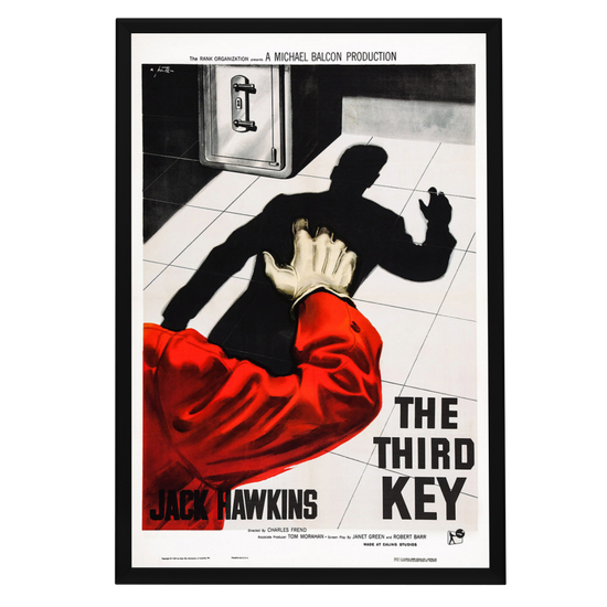 "Third Key" (1956) Framed Movie Poster