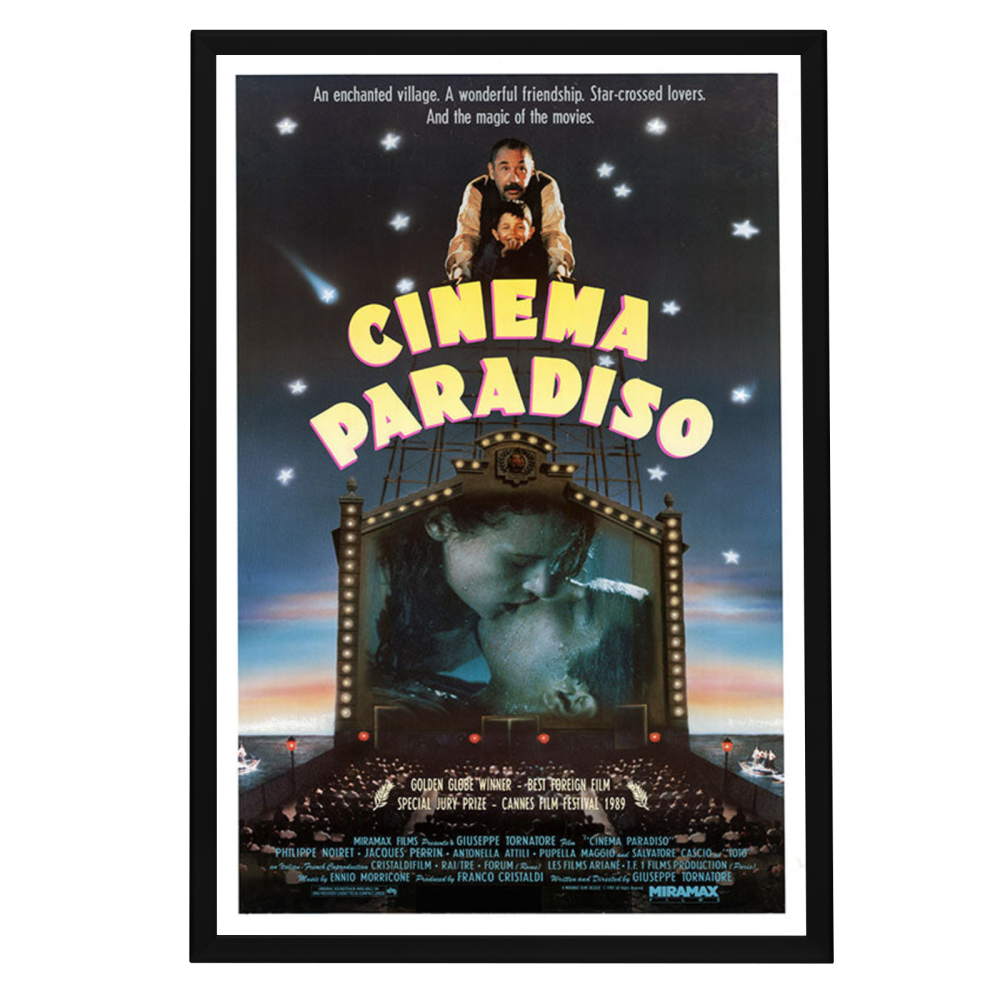"Cinema Paradiso" (1989) Framed Movie Poster