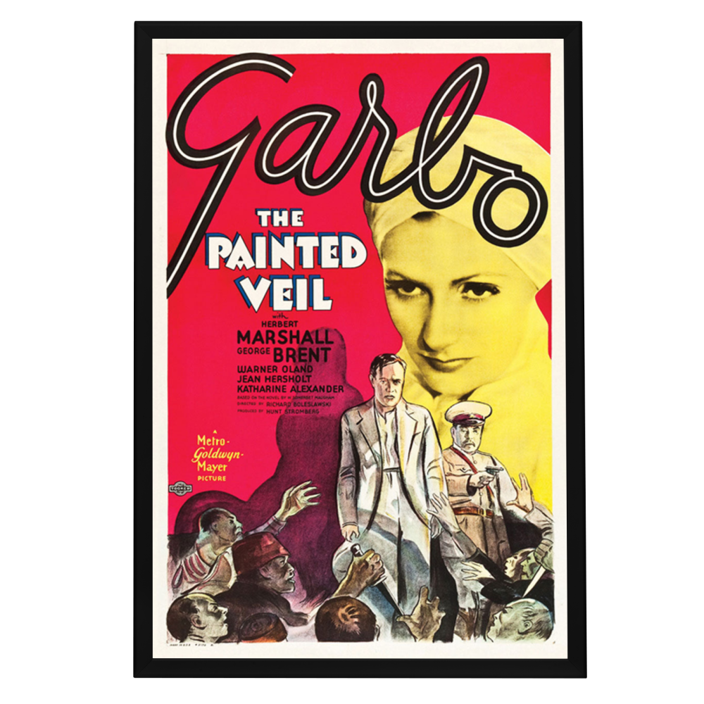 "Painted Veil" (1934) Framed Movie Poster