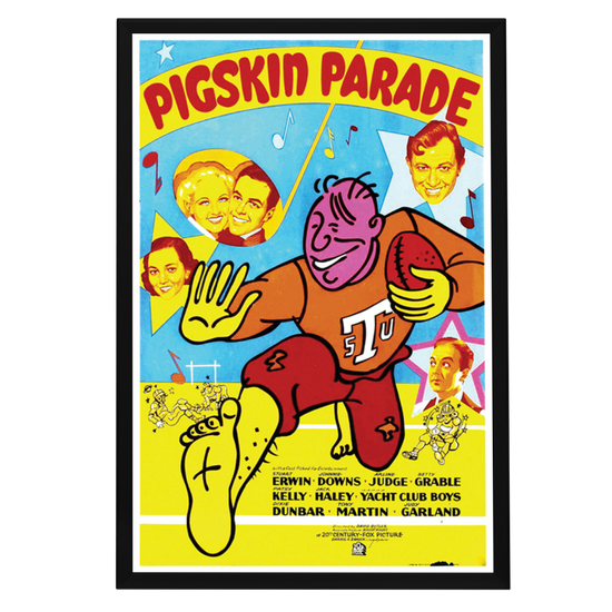 "Pigskin Parade" (1936) Framed Movie Poster