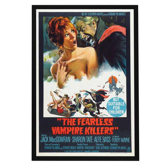 "Fearless Vampire Killers" (1967) Framed Movie Poster