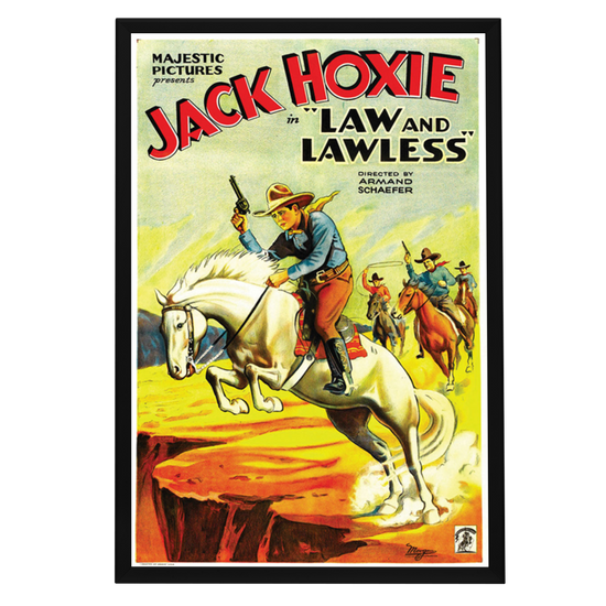 "Law And Lawless" (1932) Framed Movie Poster