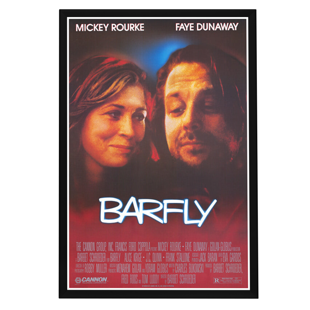 "Barfly" (1987) Framed Movie Poster