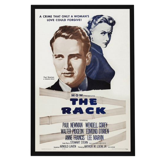 "Rack" (1956) Framed Movie Poster